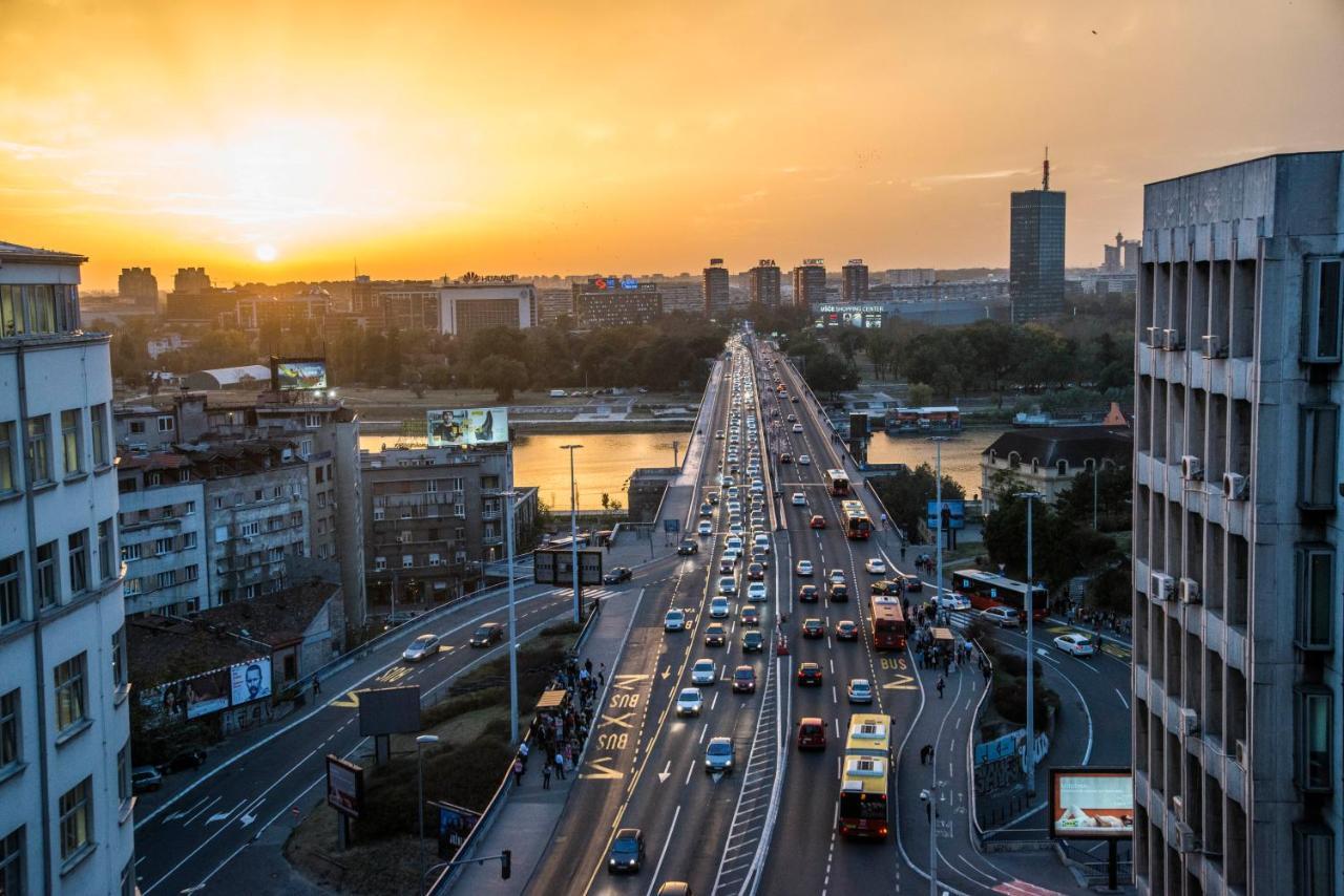 Ferienwohnung Bridge Apart Belgrad Exterior foto